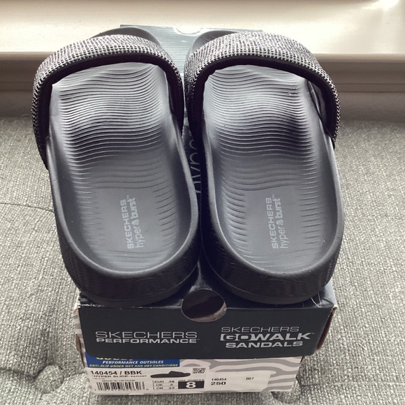 Skechers Women's Hyper Slide - Radiant Slide Sandals, size 8 - Picture 14 of 15